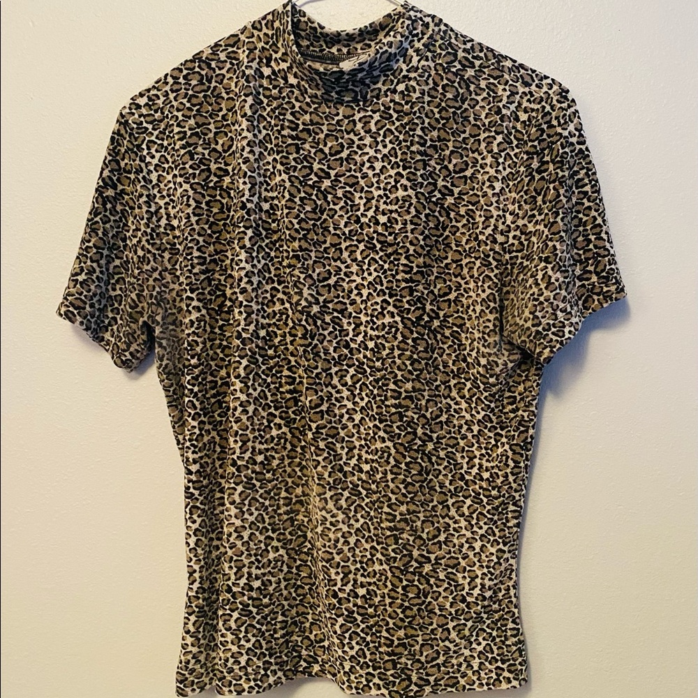 Mock-neck top